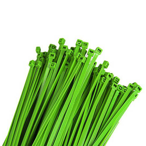 Rtech Green Nylon Cable Zip Ties 4.8x280mm (100 pcs)